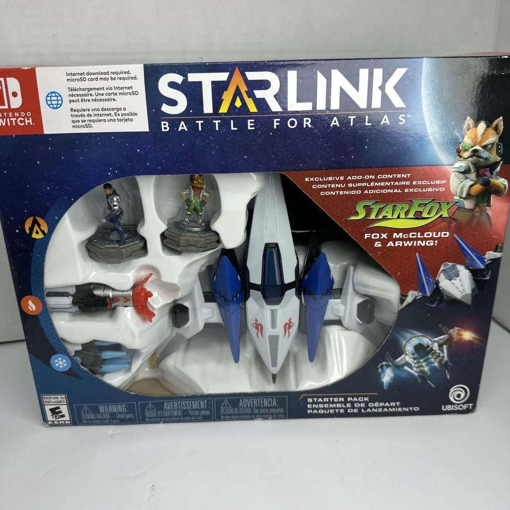 Starlink: Battle for Atlas Starfox Starter Pack for Nintendo Switch SEALED